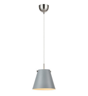 Lampa wisząca Markslojd Tribe 107390 szara stalowa