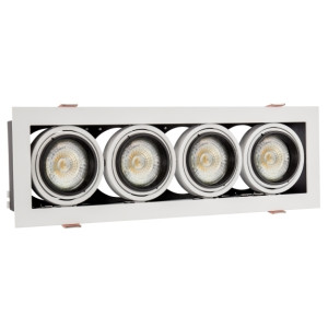 Modern Day Mini Gu10 X4 White Frame