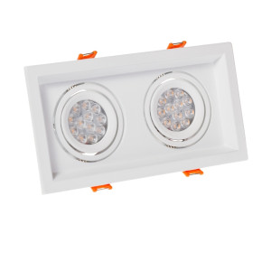 Mdd Mini Due Gu10 X 2 White