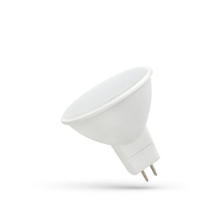 Led Mr16 12v 4w Smd Ww Z Mleczną Szybką Spectrum +