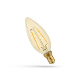 Led Świecowa E-14 230v 2w Cog Ww Retroshine Spectrum