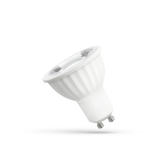 Led Gu10 230v 6w Smd 38st  Cw  Z Soczewką Spectrum