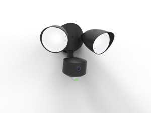 Reflektor zewnętrzny LUTEC Draco 20W LED z czujnikiem ruchu czarny mat 2-punktowy