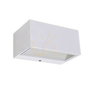Kinkiet zewnętrzny Lutec GEMINI 5189102032 biały LED 11W IP54