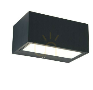 Kinkiet zewnętrzny Lutec GEMINI 5189102118 LED 11W antracyt IP54