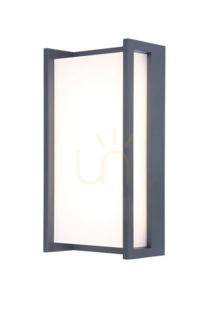 Kinkiet zewnętrzny Lutec QUBO 5193001118 LED 18W antracytowy