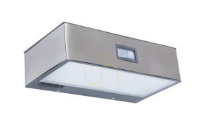 Kinkiet zewnętrzny Lutec Brick 6908501308 LED 2W srebrny stal nierdzewna