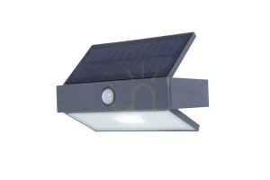 Kinkiet zewnętrzny Lutec Arrow 6910601335 LED 2,3W z czujnikiem ruchu szary