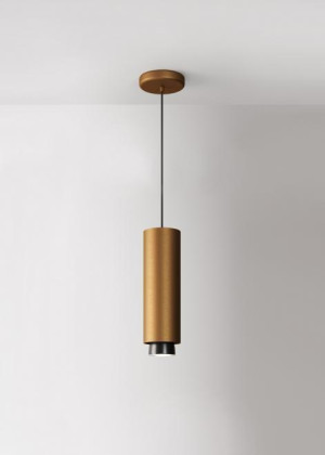 Lampa wisząca Fabbian Claque F43 20W 30cm - Brąz - F43 A06 76