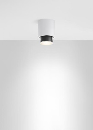 Reflektorek Fabbian Claque F43 20W 10cm - Biały - F43 E01 01