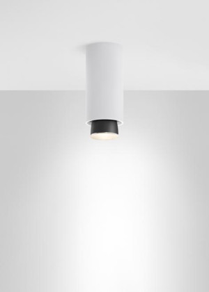 Reflektorek Fabbian Claque F43 20W 20cm - Biały - F43 E04 01