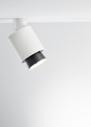 Reflektorek Fabbian Claque F43 20W Ruchomy - Biały - F43 E07 01