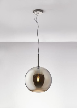 Lampa wisząca Fabbian Beluga Royal Ø30 - Tytan - D57 A59 34
