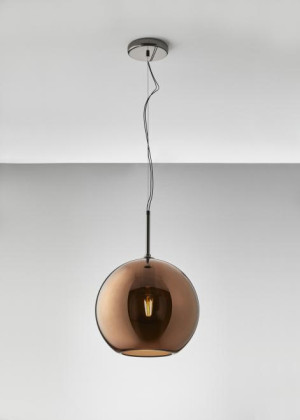 Lampa wisząca Fabbian Beluga Royal Ø30 - Brąz - D57 A59 41