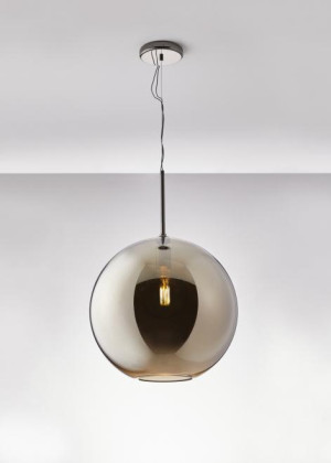 Lampa wisząca Fabbian Beluga Royal Ø40 - Tytan - D57 A61 34