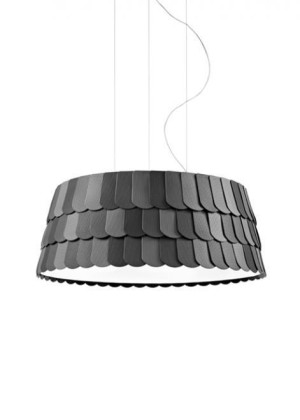 Lampa wisząca Fabbian Roofer F12 79cm - antracyt - F12 A07 21