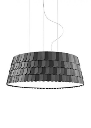 Lampa wisząca Fabbian Roofer F12 119cm - antracyt - F12 A09 21