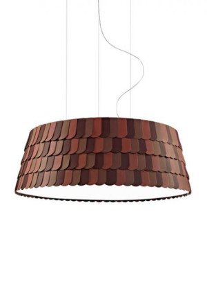 Lampa wisząca Fabbian Roofer F12 119cm - pomarańczowy - F12 A09 32