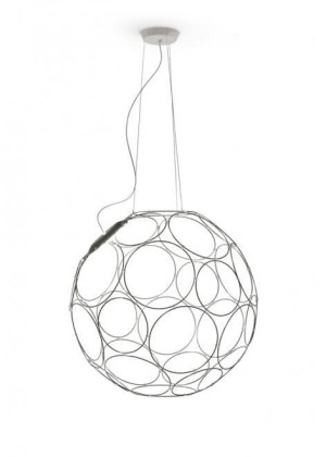 Lampa wisząca Fabbian Giro F30 67cm - antracyt - F30 A01 21