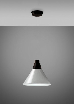 Lampa wisząca Fabbian Polair F36 10W Czarna podsufitka - F36 A01 00
