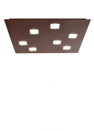 Oprawy nasufitowe Fabbian Quarter F38 5W 59,5x59,5cm - Brąz - F38 G13 14