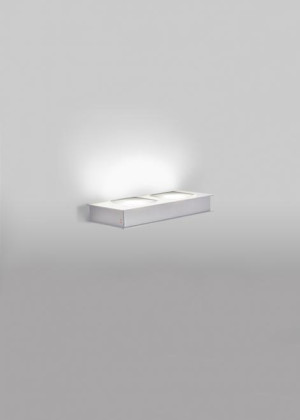 Kinkiet Fabbian Quarter F38 5W 23,5x10cm - Biały - F38 G01 01