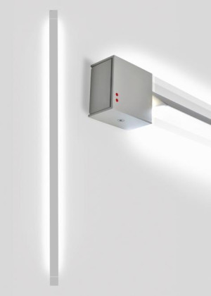 Kinkiet Fabbian Pivot F39 70W 2700K - Jasnoszary - F39 G06 75