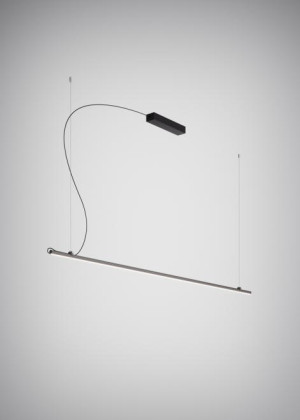 Lampa wisząca Fabbian Freeline F44 8W 2m - Czarny - F44 A03 02