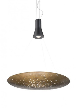 Lampa wisząca Fabbian Lens F46 24W 90cm - Brąz - F46 A03 76