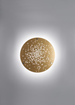 Kinkiet Fabbian Lens F46 45W 60cm - Brązowy - F46 G01 76