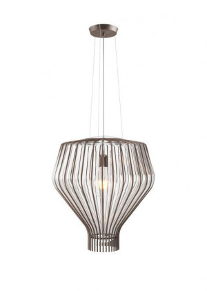 Lampa wisząca Fabbian Saya F47 22W 48cm - Przeźroczysty - F47 A14 00