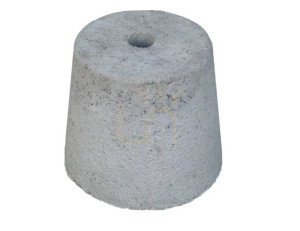 Fundament betonowy SU-MA Duży 30 kg szary do lampy ogrodowej