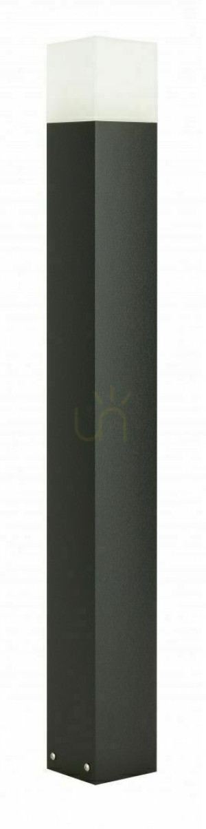 Lampa stojąca ogrodowa SU-MA Cube Max czarna 100 cm CB-MAX 1000 BL