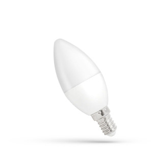 Led Świecowa  E-14 230v 6w Cw Dimmable Spectrum