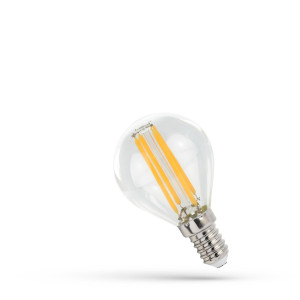 Led Kulka E-14 230v 6w Cog Ww Clear Spectrum