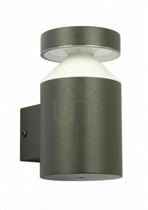 Kinkiet zewnętrzny SU-MA Delta DL-K100 LED 6W IP44 ciemny popiel