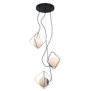Nowoczesna Lampa Wisząca Canto E27 3-punktowa