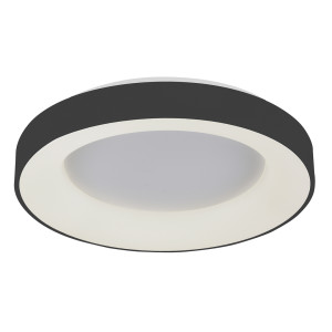 Czarny Nowoczesny Plafon Giulia LED