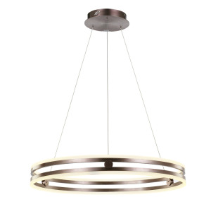 Brązowa Lampa Wisząca Lonia LED