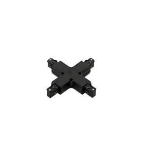 3 phase track - cross joint black