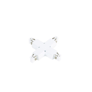 3 phase track - cross joint white