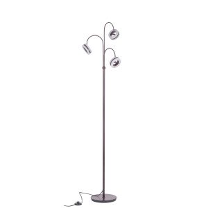 Brązowa Lampa Stojąca Metis LED