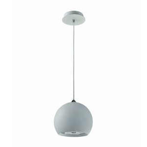 Biała Lampa Wisząca Regina WH E27