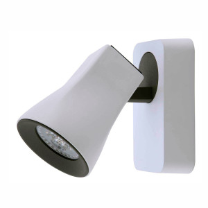 Biały Nowoczesny Reflektorek Valentina GU10