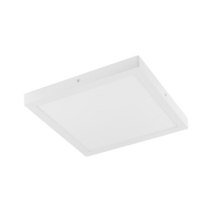 Nowoczesny Biały Plafon Glissy Square LED