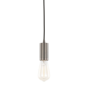 Czarna Lampa Wisząca Moderna E27