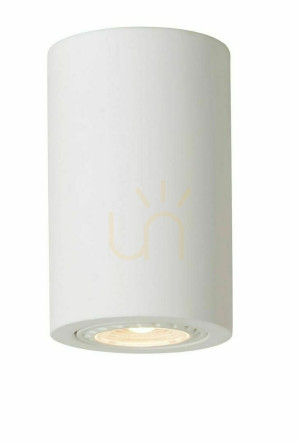 Plafoniera Lucide Gipsy alb gips GU10 1x35W 35100/11/31