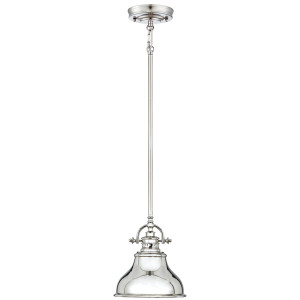 Lampă cu pandantiv Emery 1 Light Mini - Imperial Silver Elstead