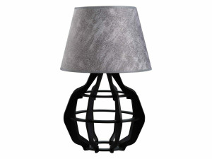 Lampa de noptiera 1xE27 BENTO GREY II 926