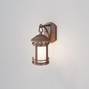 SALAMANCA O031WL-01BR lampă de perete pentru exterior IP44 Maytoni